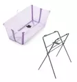 Stokke Flexi Bath kylpyamme Lavender ja Flexi Stand ammejalat. - Kylpyammeet ja kylpytuet - 531914pak - 1