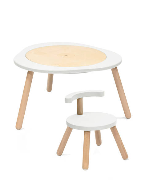 Stokke MuTable V2 lasten p=C3=B6yt=C3=A4 ja tuoli White. - Säilytys ja sisustustuotteet - 627001PAK - 1
