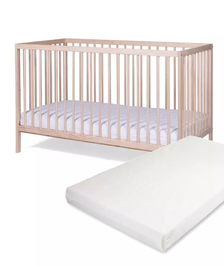 Pinnasänky Tinynord Lassy Natural ja Anne & Mikael Premium patja. - Pinnasängyt ja lastensängyt - 297297PAK - 1