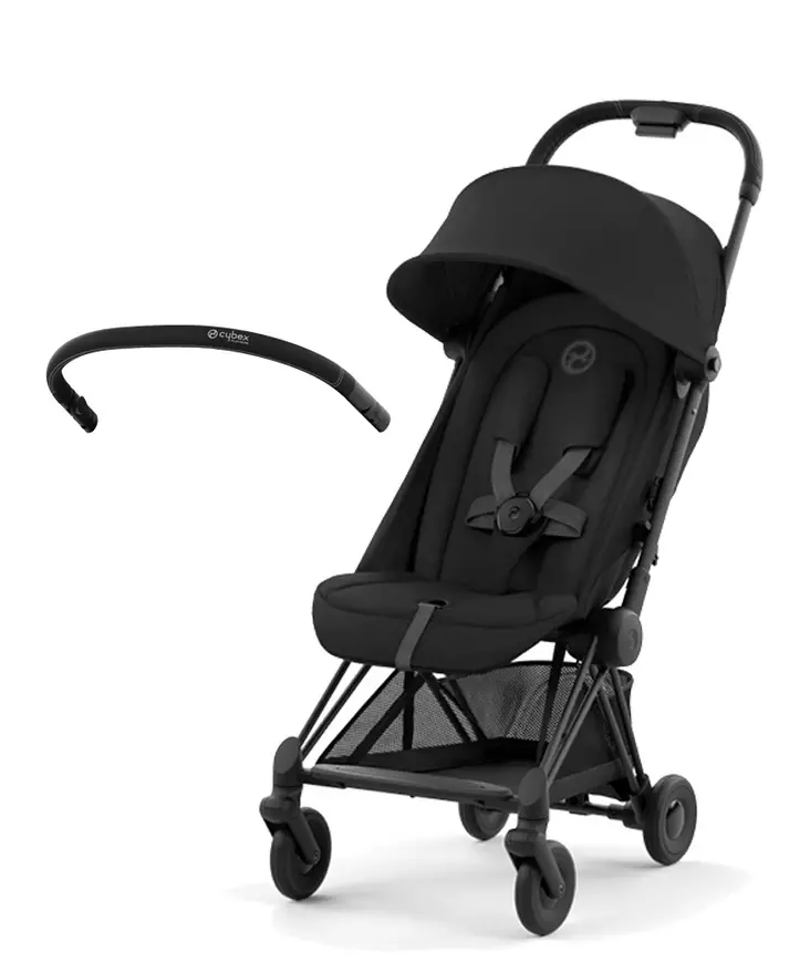 Cybex Coya matkarattaat Matt Black Sepia Black ja turvakaari. - Matkarattaat ja lastenrattaat - 522004315pak - 1