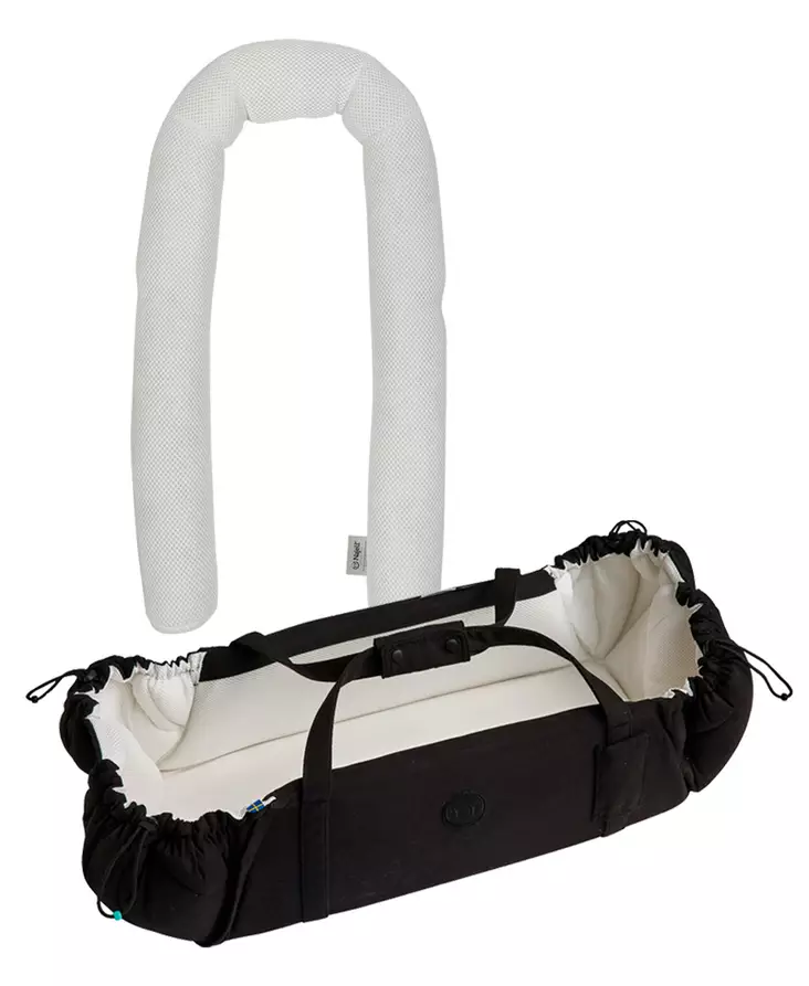 Najell SleepCarrier X kantokassi Matte Black ja Reducer pienennin. - Vaunukopat ja kantokassit - N20115701PAK - 1