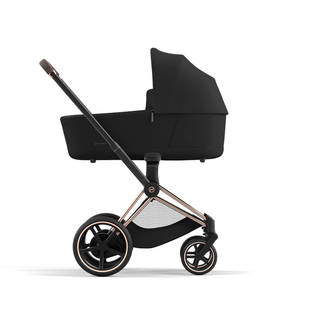 Cybex ePriam yhdistelm=C3=A4vaunut v=C3=A4riss=C3=A4 Sepia Black. - Lastenvaunut ja yhdistelmävaunut - 521002337eYHDSBL - 1