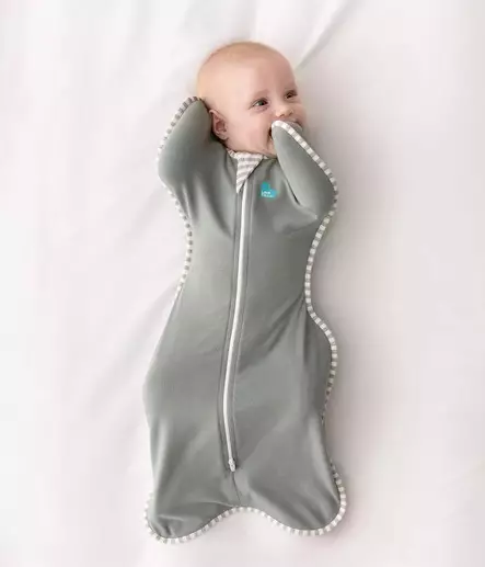 Love To Swaddle Up kapalopussi Original, Deep Olive vauvalla. - Unipesät ja unipussit - L1001001DOL - 2