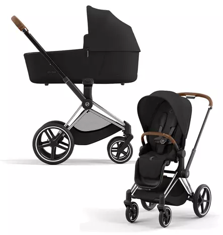 Cybex Priam yhdistelmävaunut värissä Sepia Black. - Lastenvaunut ja yhdistelmävaunut - 521002319YHDSBL - 1