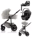 BRITAX Smile 5Z starttipaketti Linen Grey LUX. - Lastenvaunut ja yhdistelmävaunut - 2000062STABSPROCL - 1