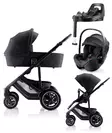 BRITAX Smile 5Z starttipaketti Carbon Black, Style. - Lastenvaunut ja yhdistelmävaunut - 2000064STABSPROCL - 1