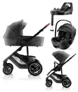 BRITAX Smile 5Z starttipaketti Mineral Grey, Style. - Lastenvaunut ja yhdistelmävaunut - 2000065STABSPROCL - 1