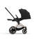 Cybex ePriam rattaat v=C3=A4riss=C3=A4 Sepia Black makuuasennossa. - Lastenvaunut ja yhdistelmävaunut - 521002337eYHDSBL - 7