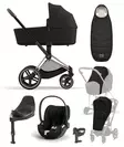 Cybex Priam4 startti lisavaruste Rosegold SepiaBlack - Lastenvaunut ja yhdistelmävaunut - 521002337STAbSBL - 1