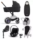 Cybex ePriam4 startti lisavaruste ChromeBrown SepiaBlack - Lastenvaunut ja yhdistelmävaunut - 521002349STAbSBL - 1