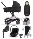 Cybex ePriam 4 starttipaketti Rosegold, Sepia Black. - Lastenvaunut ja yhdistelmävaunut - 521002373STAbSBL - 1