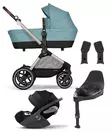 Cybex EOS Lux starttipaketti 5 in 1 Stormy Blue, mukana Cloud T ja Base T. - Lastenvaunut ja yhdistelmävaunut - 522001283STACL - 1