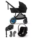 Starttipaketti Cybex eGazelle S Moon Black, Cloud G plus ja jalusta. - Sisarusrattaat - 522002703estaCLGPL - 1