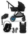 Starttipaketti Cybex eGazelle S 2 XL Moon Black. - Sisarusrattaat - 522002703estaCLGXL - 1
