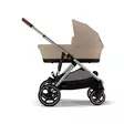 Cybex Gazelle S 2 vaunut Almond Beige. - Sisarusrattaat - 522005243staCLGXL - 2