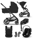 Cybex Balios S lux starttipaketti XL Moon Black. - Lastenvaunut ja yhdistelmävaunut - 524001171STACLGXL - 1