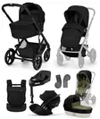 Cybex Talos S lux 2026 starttipaketti XL Moon Black. - Lastenvaunut ja yhdistelmävaunut - 526001727STACLGXL - 1