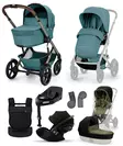 Cybex Talos S lux 2026 starttipaketti XL Stormy Blue. - Lastenvaunut ja yhdistelmävaunut - 526001731STACLGXL - 1