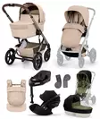Cybex Talos S lux 2026 starttipaketti XL Almond Beige. - Lastenvaunut ja yhdistelmävaunut - 526001735STACLGXL - 1