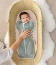 Love To Swaddle Up kapalopussi Original, Deep Olive vauvan yll=C3=A4 s=
=C3=A4ngyss=C3=A4. - Unipesät ja unipussit - L1001001DOL - 3