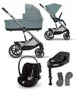 Cybex Balios S lux starttipaketti Stormy Blue, Cloud G PLUS turvakaukalolla - Lastenvaunut ja yhdistelmävaunut - 524001195STACLGPL - 1