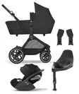 Cybex EOS Lux starttipaketti 5 in 1 Moon Black. - Lastenvaunut ja yhdistelmävaunut - 522003825STACL - 2