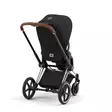 Cybex Priam rattaat värissä Sepia Black takaa. - Lastenvaunut ja yhdistelmävaunut - 521002319YHDSBL - 5