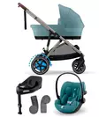 Starttipaketti Cybex eGazelle S Stormy Blue, Cloud G plus ja jalusta. - Sisarusrattaat - 522002707estaCLGPL - 1