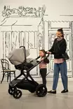 Turvakaukalo Nuna Arra Flex 2026 Cosmopolitan rattaiden rungossa. - Turvakaukalot 0-13kg - CS20213COMGL - 11