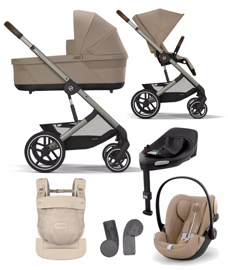 Cybex Balios S lux starttipaketti XL Almod Beige. - Lastenvaunut ja yhdistelmävaunut - 524001211STACLGXL - 1