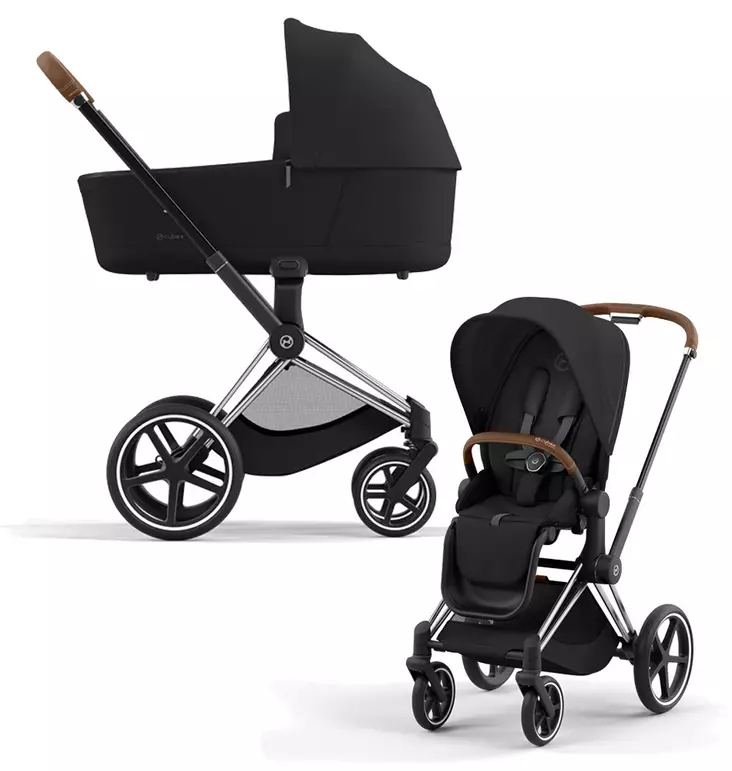 Cybex Priam yhdistelmävaunut värissä Sepia Black. - Lastenvaunut ja yhdistelmävaunut - 521002319YHDSBL - 1