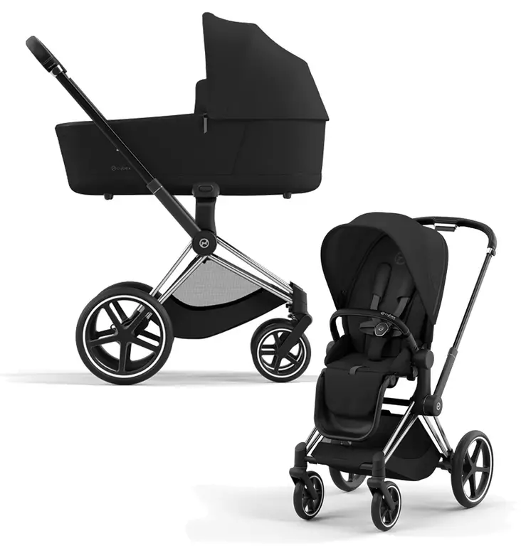 Cybex Priam yhdistelmävaunut värissä Sepia Black. - Lastenvaunut ja yhdistelmävaunut - 521002325YHDSBL - 1