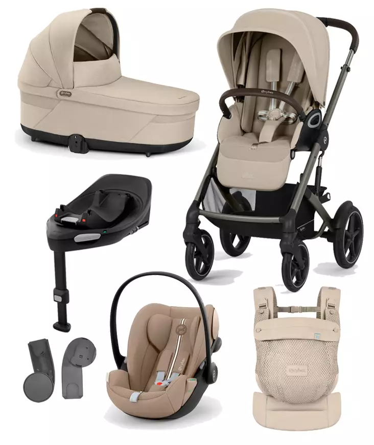 Cybex Talos S lux 2025 starttipaketti XL Almond Beige. - Lastenvaunut ja yhdistelmävaunut - 525000803STACLGXL - 1