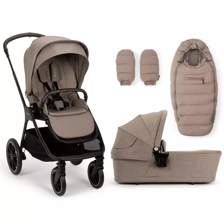 Nuna Triv LX yhdistelmävaunupaketti Cedar, lisävarusteilla. - Matkarattaat ja lastenrattaat - STC21300CDRGL - 1