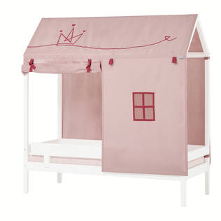 Talosängyn kattoverho 70x160cm - Prinsessa - Lisäosat sänkyihin - 36-2871-PR-07M - 1