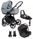 Nord Active PLUS starttipaketti ONYX Dark Brown Grip, Sea Green. - Lastenvaunut ja yhdistelmävaunut - 287145STA3GEM - 1