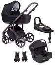 Nord Active PLUS starttipaketti BRONZE Black Grip, Brilliant Black. - Lastenvaunut ja yhdistelmävaunut - 287146STA2GEM - 1