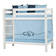 Tikattu patjanpäällinen 9x70x160cm - hennonsininen - 70x160 cm - 40-1109-DB-07M - 6