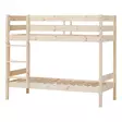 ECO Comfort kerrossänky 70x160cm - luonnollinen puu - Sängyt - 30-0510-00-07M - 1