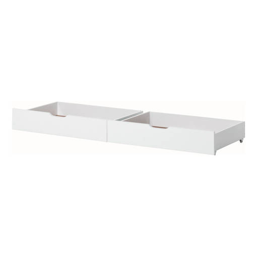 Laatikkosarja 70x160cm sänkyihin - valkoinen - Lisäosat sänkyihin - 36-1006-82-07M - 1
