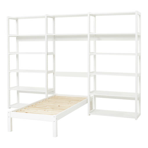 STOREY hyllyt 14kpl, sänky, 80cm - valkoinen - Lisäosat hyllyköihin - STO-30-07M - 1