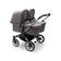Bugaboo Donkey 5 kaksosvaunut Twin Graphite/Grey Melange. - Sisarusrattaat - 100000001TWIN - 3