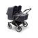 Bugaboo Donkey 5 kaksosvaunut Twin Graphite/Stormy Blue. - Sisarusrattaat - 100000003TWIN - 3