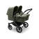Bugaboo Donkey 5 kaksosvaunut Twin Black/Forest Green. - Sisarusrattaat - 100000004TWIN - 3