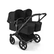 Bugaboo Donkey 6 kaksosvaunut Twin Black/Heritage Black. - Lastenvaunut ja yhdistelmävaunut - 100370002TWIN - 1