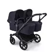 Bugaboo Donkey 6 kaksosvaunut Twin Black/Deep Indigo. - Lastenvaunut ja yhdistelmävaunut - 100370003TWIN - 1