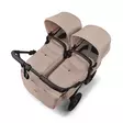 Bugaboo Donkey 6 kaksosvaunut Twin Black/Desert Taupe uudella ilmeellä. - Lastenvaunut ja yhdistelmävaunut - 100370005TWIN - 3
