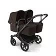 Bugaboo Donkey 6 kaksosvaunut Twin Black/Cocoa Brown. - Lastenvaunut ja yhdistelmävaunut - 100370007TWIN - 1