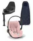 CYBEX Cloud T i-Size Plus turvakaukalo Peach Pink, Base T jalustalla ja Snogga. - Turvakaukalot 0-13kg - 523000225PAKSN - 1