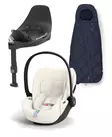 CYBEX Cloud T i-Size Plus turvakaukalo Off White, Base T jalustalla ja Snogga. - Turvakaukalot 0-13kg - 523000229PAKSN - 1